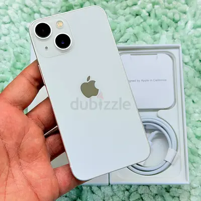 IPHONE 13MINI 256GB STORAGE WHITE COLOR