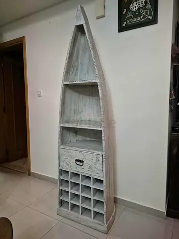 Drinks Cabinet Made From Kayak