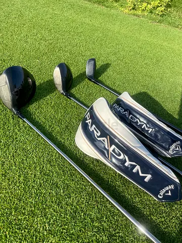 Golf Woods Set (Driver, 3 Wood, hybrid) Callaway and Titleist