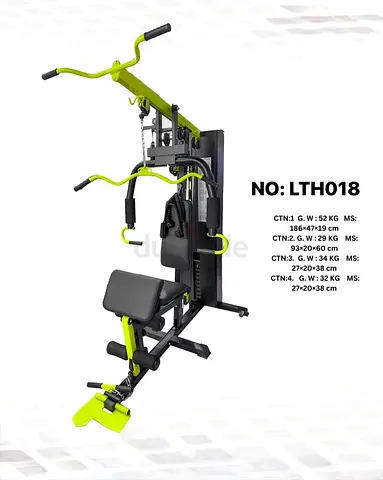 Home Multi-Function Gym Station — Compact Full-Body Workout Machine