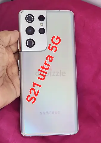Samsung Galaxy S21 Ultra 5G - Good Condition, Silver