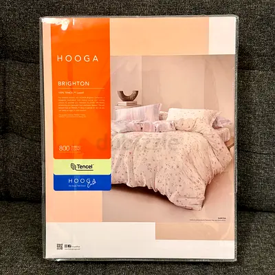 HOOGA Brighton Tencel Bedding Set - Queen Size