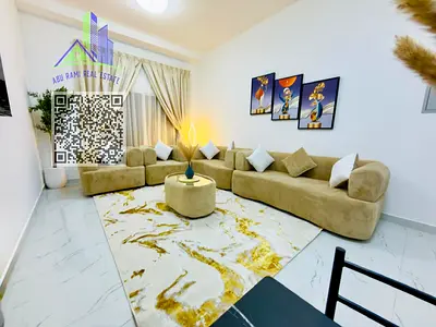 من غير عمولة - غرفتين  وصالة VIP - ايجار شهري - شامل  - اول ساكن- مفروشة - فرش جديد