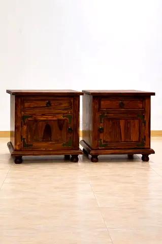 Marina Home Solid Wood Nightstands