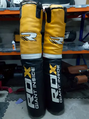 Pair of RDX Tall Shin Guards / Leg Guards - Good Used Condition