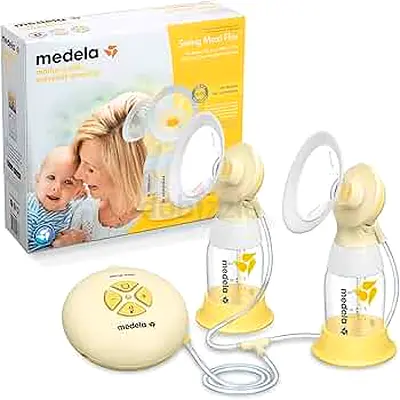 Medela Swing Maxi Double Electric Breast Pump Feeding