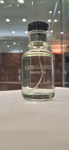 Elixir Lumiere Glass Perfume/Essence Bottle - Small Empty Bottle