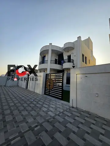 Villa for sale, super luxurious finishing, in Al Yasmeen area - Ajman - close to the Sharjah and Du
