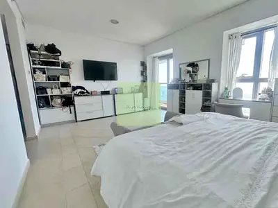 High-Floor 2BR in Princess Tower | Full Sea View | Vacant |