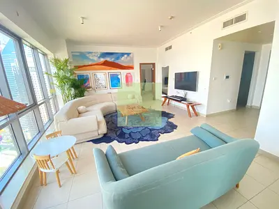 Spacious 3BR + Maid | Burj Khalifa View | Unfurnished | High Floor