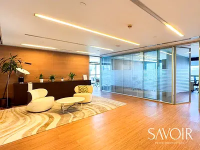 Fully Fitted & Furnished Office | 10 Parkings