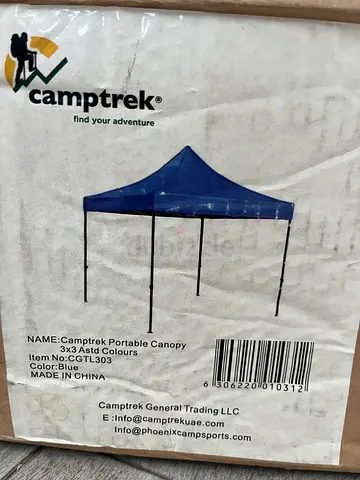 Camptrek Canopy 3*3 meters