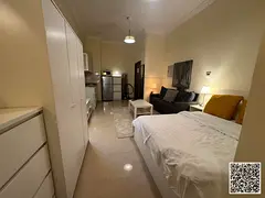 For monthly rent in Ajman - a luxurious studio with a Fully separate kitchen, fully furnished new, e