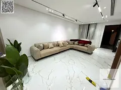 Two floors and a roof, with a prime location near the mosque, and five master bedrooms, with no regi