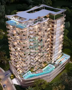 Furnished Studio | Smart Home | Skyline &amp; Pool Views | Limited