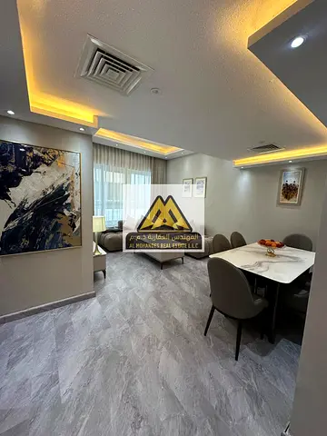 شقة 2 غرفة وصالة للبيع في جاردن سيتي الحميدية عجمان | مفروشة | باركن | إطلالة مفتوحة | سعر قابل للتفاوض