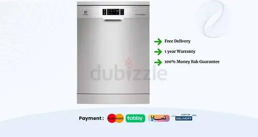 Electrolux 3 Racks 15 Places Dishwasher - Excellent Condition