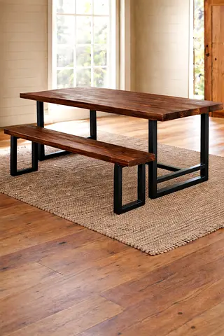 Available high quality pottery barn dining table stool chairs like a new