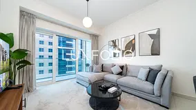 COMFY HIGH FLOOR MARINA VIEWS 1BR AVAILABLE NOW