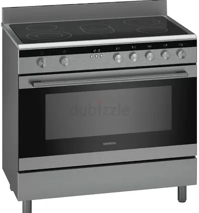 Siemens Stainless Steel Electric Range with Ceramic Hob and Oven