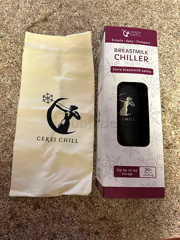 Baby milk bottle chiller