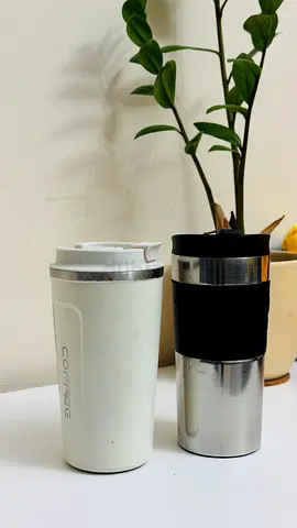 Set of 2 coffee Mugs - Stainless Steel  Insulated (Used) price negotiable