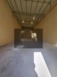A 2,500 sq ft warehouse in Umm Al Thu'ub, 38 kW electricity, ready for operation, priced at AED 