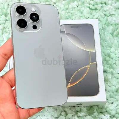 IPHONE 16 PRO 128GB STORAGE NATURAL TITANIUM