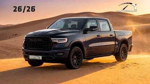 ( For Export / Car With Multigate ) 2026/2026 RAM 1500 LIMITED CREW CAB SST H.O 3.0TT GCC BRAND NEW