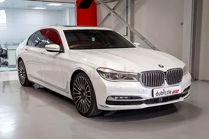 AED 1725/month | 2016 BMW 7-Series 740i | GCC Specs | Ref#456574
