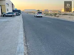 For Sale in Sharjah Industrial Area 18 (Warehouse Land) Industrial Plot Area: 20,000 sq ft On a 24-m