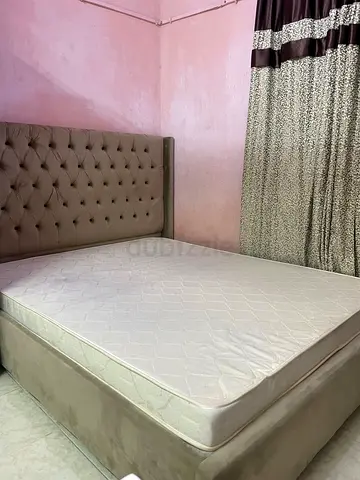 Queen bed with matress for sale