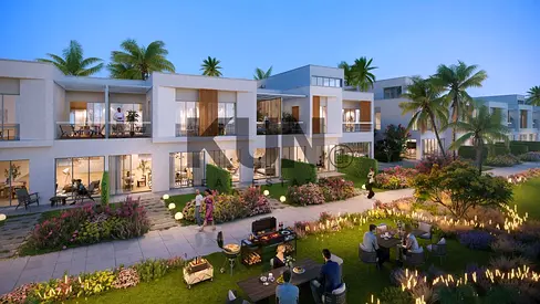 فيلا من 4 غرف نوم | سيج، داماك ريفرسايد | مفروشة | إطلالات على البحيرة والمنتزه