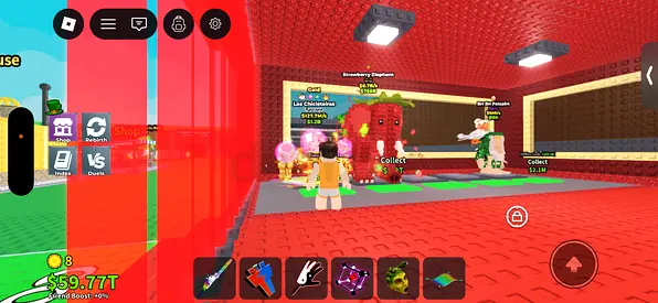 Strawberry elephant, steel a brain rot