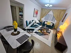 For monthly rent in Al Taawun area, a room and a hall with free internet