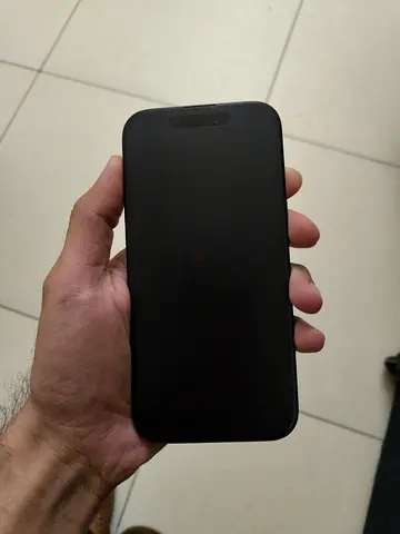 iPhone 15 (black) - Good working condition with case, Battery 100%, 3 months old