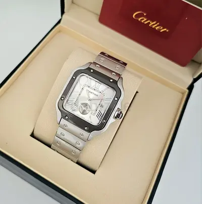 cartier santos mens watch