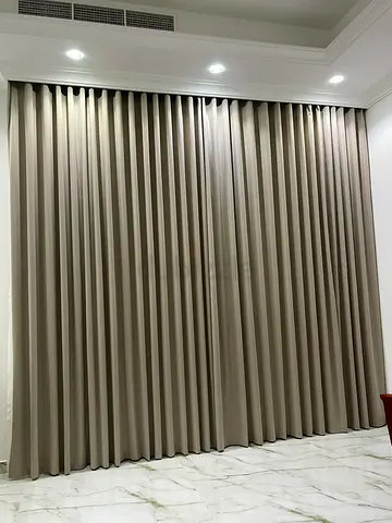 Full-length Blackout Curtains per meter with fix