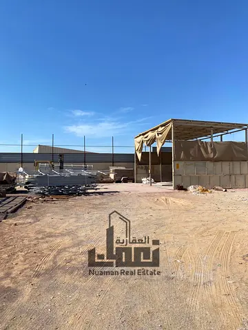 حوطة للبيع فى الصجعة الصناعية على شارع 24 بمساحة 10800قدم قوة الكهرباء 25 KV السعر 1950000درهم
