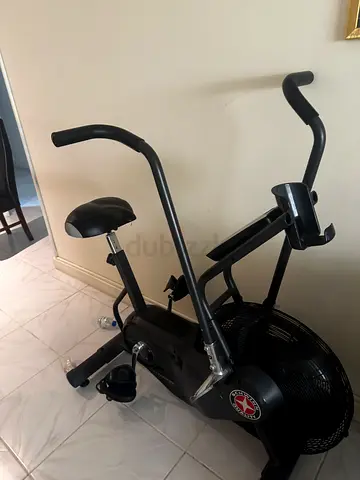 Used Air Resistance Fan Exercise Bike - Good Working Condition
