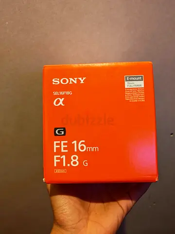 Sony FE 16mm F1.8 G (SEL16F18G) - Full Frame Wide Angle Lens