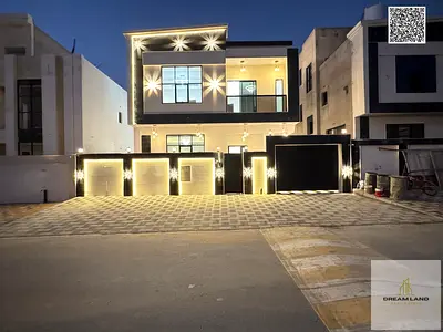 فيلا فاخرة في **الحليو 2 – عجمان** جاهزة للسكن الفوري بتشطيبات راقية ومساحات واسعة. **تمليك حر لجميع الجنسيات**