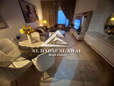 شقة 3 غرف وصالة مفروشة بالكامل الايجار شهري