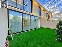 Villa for rent in Al Zorah Golf Estate, one of the most prestigious areas of Ajman, at an excellent