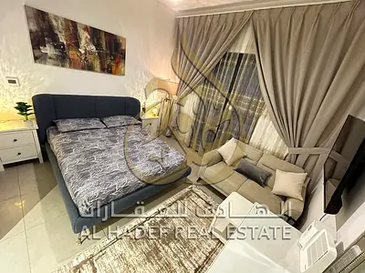 🏠 للإيجار في الشارقة – جزيرة مريم (مبنى سفاير 221) 🌊  ✨ استوديو جاهز للسكن الفوري ✨  🔸 تفاصيل الوحدة:  استوديو واسع ومكيّف جاهز للسكن مباشرة الإنتر