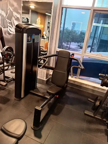 Commercial Seated Chest Press Machine - Good Condition