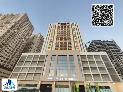 NEWLY BUILDING FOR RENT AVAILABLE 1 BEDROOM APARMENT WITH PARKING IN GARDEN RESIDENCES SHEIKH MOHAMMED BIN ZAYED RD - EMIRATES CITY - AJMAN - UAE