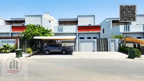 Villa for sale in Ajman, Al Yasmin area. It features 5 master bedrooms, a majlis (formal sitting roo