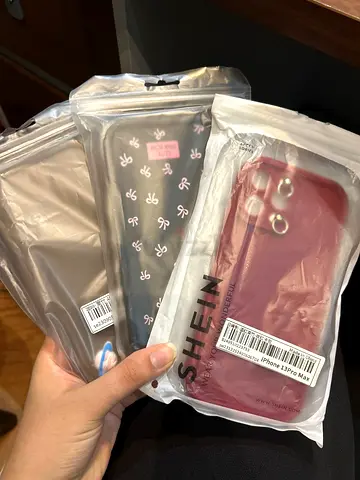 Pack of 3 New Phone Cases (Shein  Generic) for iPhone
