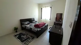 Furnished master bedroom